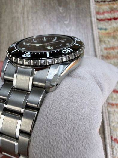 Grand Seiko SGBA463 dive watch. Titanium, Spring Drive, Full Set