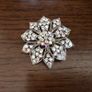 Vintage Floral brooch Image 4