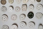 Selection of 32 Vintage Wrist &amp; Fob Watch Dials