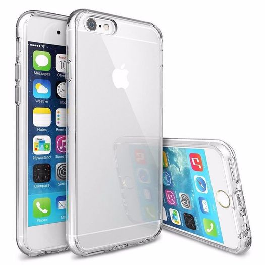 Clear Crystal Transparent Soft TPU Silicone Gel Cover Case for iPhone 7-#161742