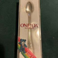 Brand new Oneida silver plated spoon