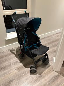Silver Cross Pop foldable stroller buggy and rain cover