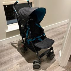 Silver Cross Pop foldable stroller buggy and rain cover