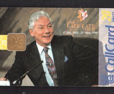 1999 Ireland 20 unit the end of Gay Byrne presenting the long running Irish "Late Late Show" first broadcast on RTE in the year 1962  (ODS3) Call Card Used