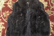 Real Fur Vest, size-12