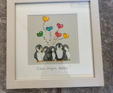 "Dream, Imagine, Believe" framed print by Irish artist Belinda Northcote