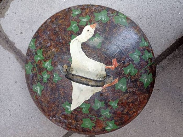 Hand Decorated Galvanised Bucket