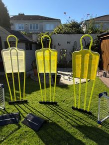 Networld Freestanding Football Mannequins and Rubber stands