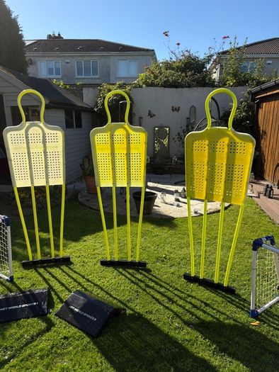 Networld Freestanding Football Mannequins and Rubber stands