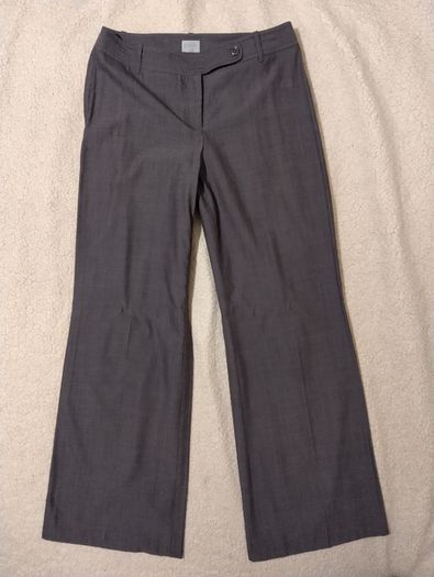 Oasis Grey Wool Mix Trousers