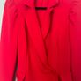 Red Blazer Dress Image 4