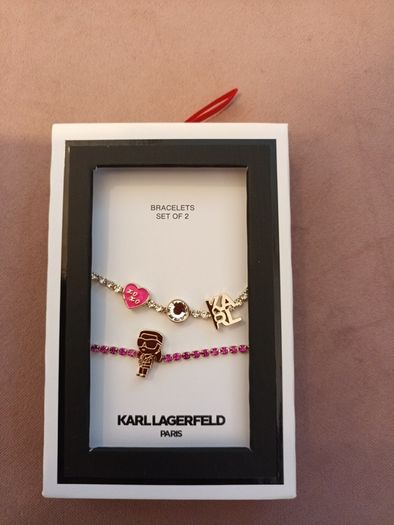 Genuine Karl Lagerfeld bracelets