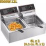 HALF PRICE RRP 260 euro 5kw 12L 220v Commercial Electric Deep Fryers 12L for Fast Food Restaurant Fried Chicken Stands Frying Chips French Fries Pork Chops Image 3