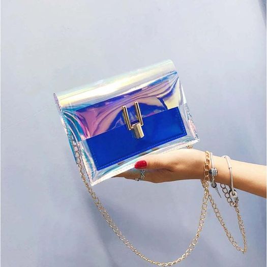 Laser Transparent shoulder Fashion Bag