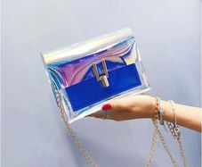 Laser Transparent shoulder Fashion Bag