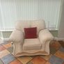 Cream 3 seater sofa for sale. Very good condition, just needs a professional clean. Image 2