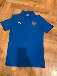 Newcastle United Polo Shirt Puma SMALL