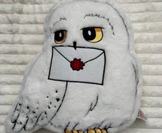 Harry Potter Hedwig Owl Pillow Cushion Primark approx. 40 cm. Used Please see photos