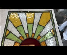 stained glass art deco