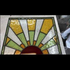 stained glass art deco