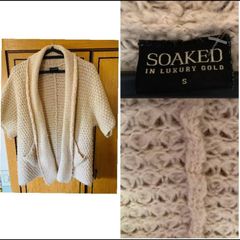 Soaked in luxury Copenhagen cardigan oatmeal chic alpaca