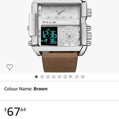 Men's high end fashion  watch.