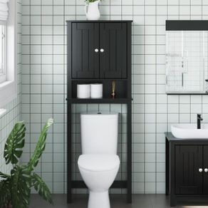 Over-the-Toilet Storage Black