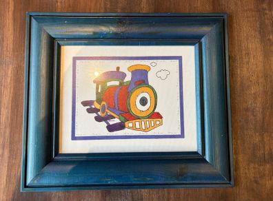 Carol Robinson Framed Art Print for Kids Train