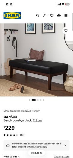 Leather Bench