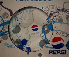 PEPSI - 5 Piece Football Set