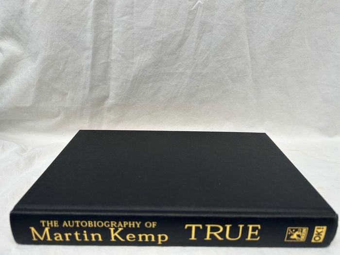 Signed Martin Kemp TRUE Autobiography, Spandau Ballet, Genuine Signature, HB