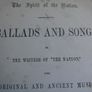BALLADS and SONGS , The Spirit of the Nation, (Dublin, 1892) Image 6