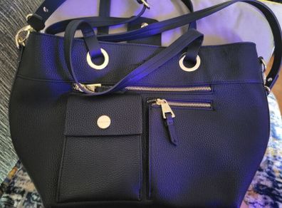 Ladies black  leather handbag