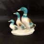 Vintage Grafenthal Porcelain Mallard Duck family figurine Image 2