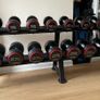 Jordan Premium Urethane Dumbells set with Rack Image 4