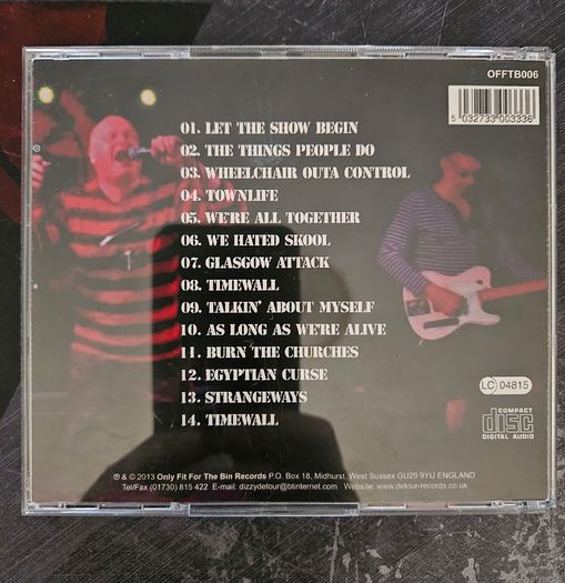 Fire Exit "Religion Is The Biggest Cause Of War (The Best Of Fire Exit So Far 1977 - Now)" CD Album