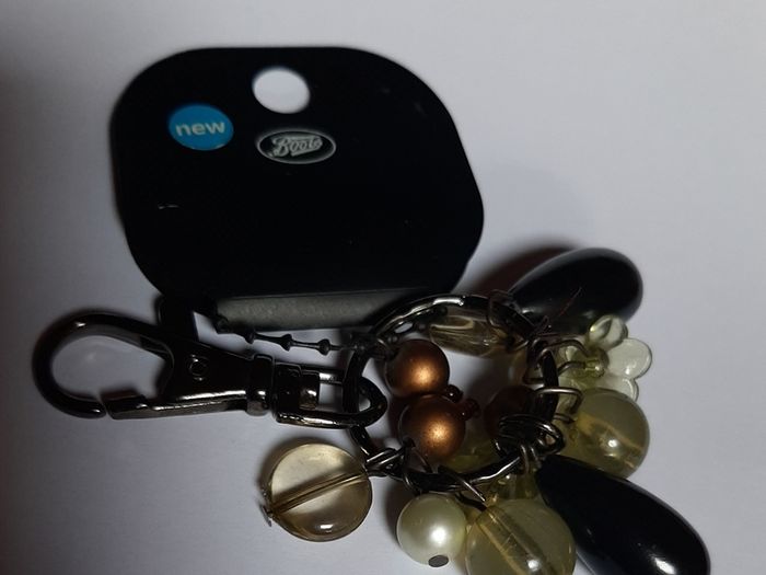 New key ring with tag