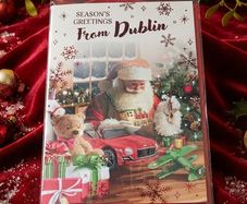 "Season's Greetings From Dublin" Christmas Card