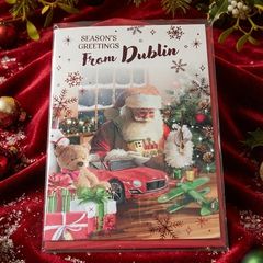 "Season's Greetings From Dublin" Christmas Card