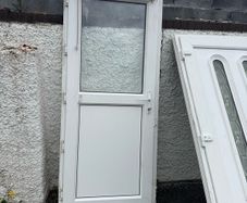 pvc, Back door