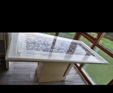 marble table