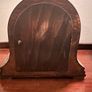Vintage 1930s 1940s Wooden Mantel clock with key Image 3