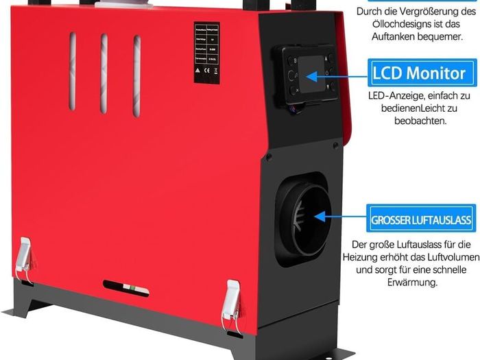 8KW 12V Car Diesel Heater Parking Heater Air Heater Car/Truck