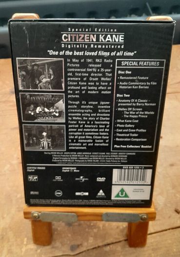 Citizen Kane - Orson Wells - 2 Disc Special Edition DVD