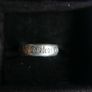 Vintage STERLING IRISH Gra Dilseacht Cairdeas  Vintage 925 Silver-Celtic Loyalty Love Friendship-Comfort Band-Wedding Promise Image 4
