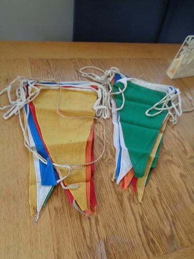 Vintage Bunting x 2 for Sale