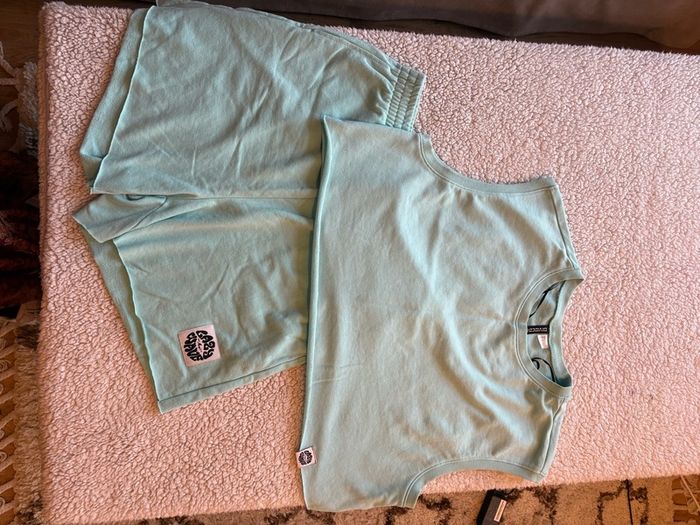 Top and shorts set
