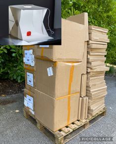 REDUCED REDUCED - Pallet #103 - Photo Light Box Clearance 180 Units - Rrp 5400 Euro - Brand New!