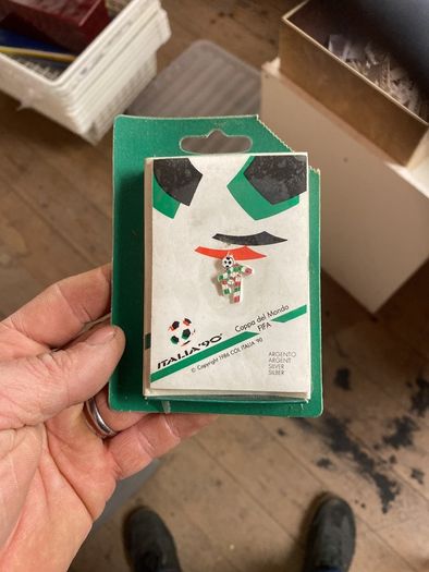 Italia 90 Silver Badge