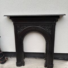 cast iron fire place
